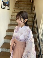 シュガー 盛岡(SUGAR)&nbsp;卒業式　袴　ヘアセット