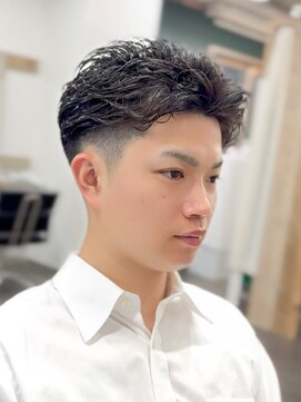 シープドッグ(SHEEP DOG) メンズパーマ ビジネスパーマ 七隈駅 福岡大学前 朝楽