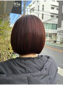 ショートミニボブ大人バイオレット大人ボブ