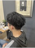 波巻きツイストスパイラル/リバースセンターパート/鎌取