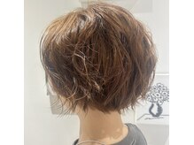ハク(haku)の雰囲気（ショートボブのお客様。）