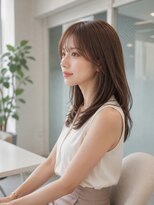 サンタフェ 一宮森本店(Santa'Fe) 30代40代50代/大人かわいい/グレイカラー/ミディアムレイヤー
