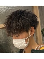 プロダクションズ 宇都宮(PRODUCTIONS) ツイストスパイラルパーマ 波巻きパーマ スパイラルパーマ 強め