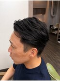 【40代・50代人気】清潔感アップの大人ツーブロックショート