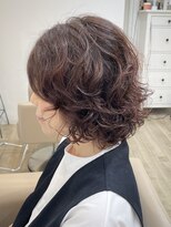 ジュエ ヘアー デザイン(Jue hair design)&nbsp;ウルフレイヤーボブ/ボブパーマ/30代/40代/西三河/知立