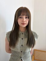 ルオラ(Luora)&nbsp;ブリーチなしダブルカラー×オリーブベージュ