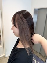 アヴァンスアンス 広島袋町店(AVANCE.ens)&nbsp;【 chocolate × milk tea greige 】