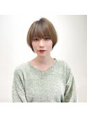 【Chill】イメチェン!!前髪も大人かわいいショートスタイル◎