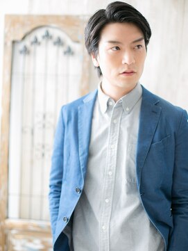 モッズヘア メン 上尾東口店(mod's hair men) ≪mod's men≫アレンジ自在♪七三アップバングショートK