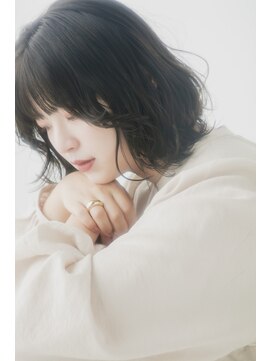 アンジュール(UNJOUR.) 韓国ヘア / 韓国ボブ×暗髪　20代30代40代