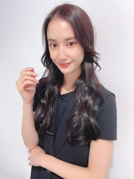 ユーフォリア 渋谷グランデ(Euphoria SHIBUYA GRANDE) 韓国ヘア  結んでも可愛い顔周り◎