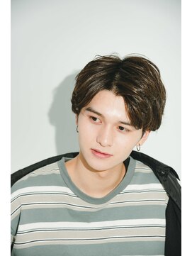 ミエル ヘア 新宿(miel hair) 【miel hair新宿】爽やかセンターマッシュ