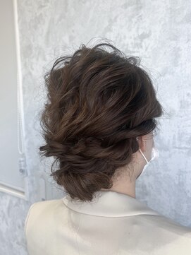 デミヘアー(Demi hair) お呼ばれ結婚式ヘアセット×フルアップ