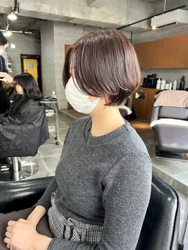 バーチョ(bacio) 20代30代40代◎小顔骨格矯正ショート【麻生/札幌ショート/白髪】