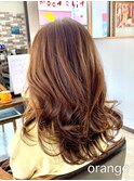 【orange大分賀来】ゆる巻きロングスタイル