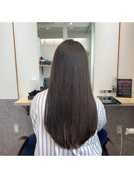 トゥーリ 浜町店 長崎(tuuli) ストレート×ブラウン