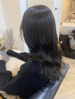 エンリー(ENlee)&nbsp;【白鳥未来】ロング×ダークグレージュ