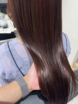 ゼストソエル(ZEST soell) オイルカラーで艶カラー◎