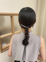 ソノ(sono)&nbsp;ローポニー　ポニー　タイトヘア　玉ねぎヘア