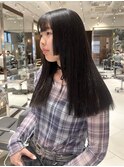 【KANON】姫カット × ブルーブラック