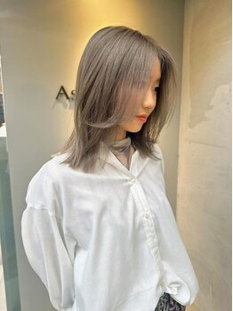 アッシェオレン(Ashe oleng)の写真/【二条】SNSで人気のスタイリストが似合わせ提案。ウルフカット/韓国くびれヘア/小顔カット