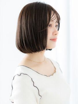 ドクターズ サロン ラブ(Dr's Salon LAB) 髪質改善シースルーバング大人ガーリーボブe古河20代30代40代