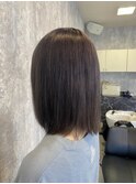 ダークアッシュと潤艶トリートメント