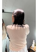 切りっぱなしスタイル