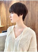 大人マッシュショート/丸みショート/ショートヘア/30代40代