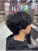シャドウパーマ/無造作パーマ/マッシュパーマ