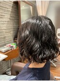 ミディアムパーマ