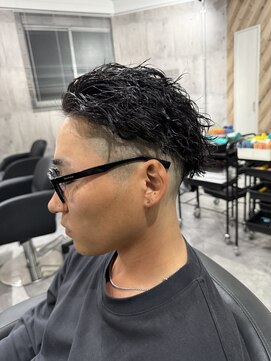 ビカムメンズヘアー 栄店(become men's hair) ツイストスパイラルパーマ