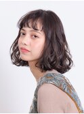 ［那須久美子］Aラインパーマボブ