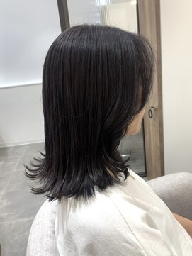 シア 新越谷店(SHEER) 切りっぱなし、ミディアム