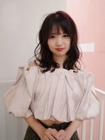 ヨー(Yoh-)&nbsp;【ミディアムヘア/阿部達哉】ピンクブラウン/暖色カラー