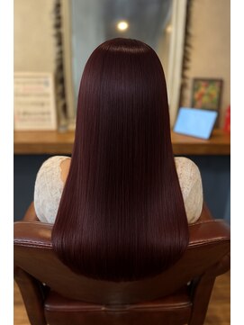 スローネ(THRONE) 艶カラー／髪質改善／新宿／20代30代40代