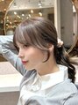 ルームバイシー 新宿(Loom. by Sea) 面長さんにおすすめ!短めで可愛い顔まわり♪【新宿/韓国ヘア】