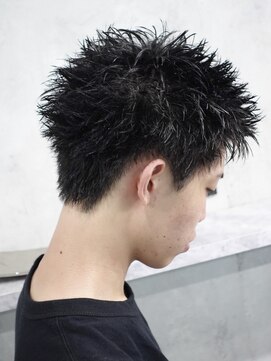 ラベル 渋谷(LAVEL) スパイキーショート/メンズパーマ/ピンパーマ/メンズカット