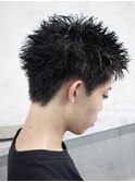 スパイキーショート/メンズパーマ/ピンパーマ/メンズカット