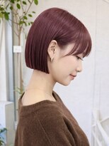 ユキ 八事(yukii)&nbsp;着物ヘア/大人ガーリー/ダークアッシュ/似合わせカット/八事