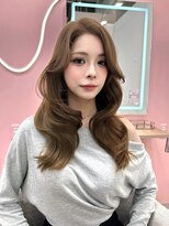 ウィクシーミミ 栄矢場町店(wixy mimi)&nbsp;ヘーゼルベージュ×レイヤーカット