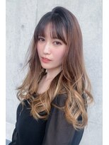 トップシェイプ(TOP SHAPE)&nbsp;ハイライト映え韓国風レイヤーロング