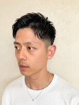 アンドモア(and MORE)&nbsp;【大人の清潔感】ベリーショート×ウェットフェードアップバング