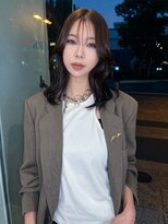 ユルク(JURK nagoya)&nbsp;栄/ハッシュカット/グレージュ/デザインカラー
