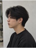 束感センターパート/ニュアンスパーマ