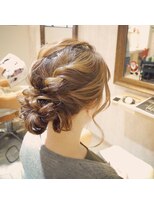 シエル(hair terrace Ciel)&nbsp;今ゆるねじアップ♪