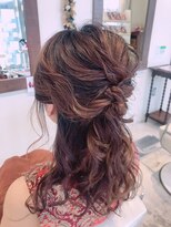 オルガン(Organ)&nbsp;ハーフアップアレンジ