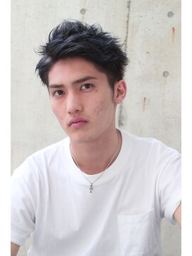 ブークル(boucle) 外国人風ワイルドツーブロックセミウェットベリーショート