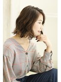 【Aqure】切りっぱなしボブ×ゆるフワウェーブ