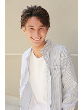 スタジオ 渋谷 原宿(Stujio) ツーブロックパーマスタイル